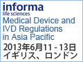 Medical Device and IVD Regulations in Asia Pacific 2013