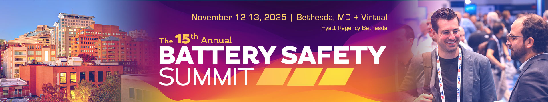 Battery Safety Summit 2025 Hero Banner