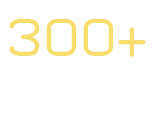 300+ Attendees