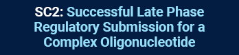Short Course 2: Successful Late Phase Regulatory Submission for a Complex Oligonucleotide