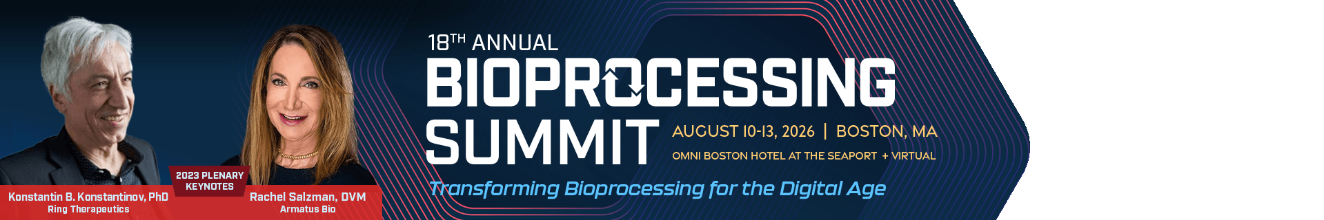 Bioprocessing Summit Hero Banner