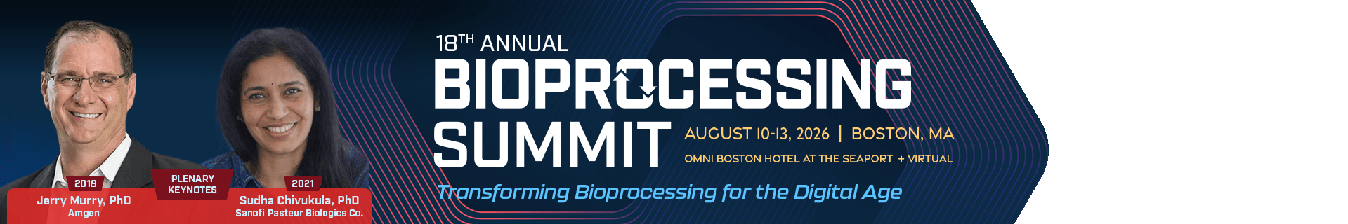 Bioprocessing Summit Hero Banner