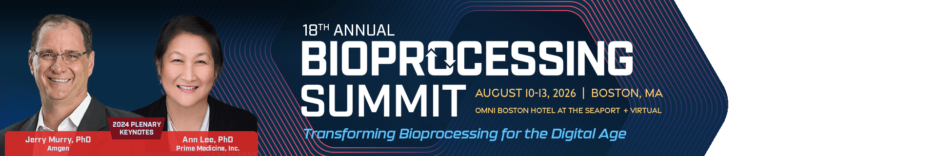 Bioprocessing Summit Hero Banner